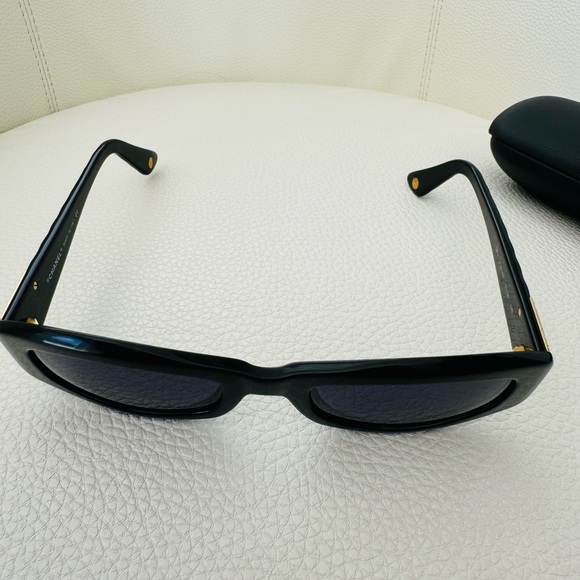RARE🖤 CHANEL VINTAGE BLACK GOLD CC SUNGLASSES - Picture 9 of 15